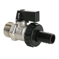 Кран шаровой дренажный Valtec 1/2 НР (ш) х 14,8 мм (VT.430.N.04)