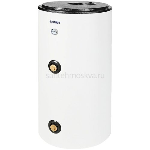 Бойлер косвенного нагрева напольный STOUT OptiBase SWH-2110 200 л с 2 теплообменниками, SWH-2110-200200