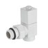 Набор дизайн-вентилей Royal Thermo CUBE 1/2" белый, RTE 56.0007, НС-1422577 Набор дизайн-вентилей Royal Thermo CUBE 1/2" белый, RTE 56.0007, НС-1422577