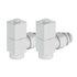 Набор дизайн-вентилей Royal Thermo CUBE 1/2" белый, RTE 56.0007, НС-1422577 Набор дизайн-вентилей Royal Thermo CUBE 1/2" белый, RTE 56.0007, НС-1422577