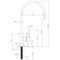 Кран питьевой Atoll A-8883-CP, ATEFCM028 (хром)