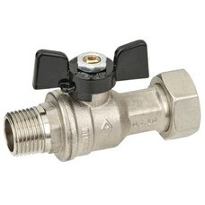 Кран шаровый с накидной гайкой, НP/ВР Bugatti, 3/4" х 3/4" Кран шаровый с накидной гайкой, НP/ВР Bugatti, 3/4" х 3/4"