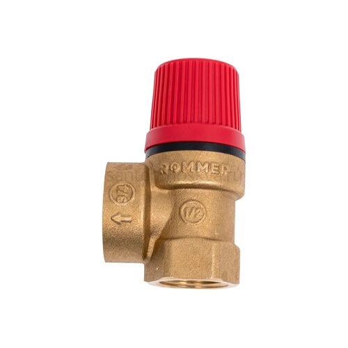 Клапан предохранительный для отопления 3 бар, 1/2x3/4 дюйма RVS-0001-003015 RG0092LPJR4IOV