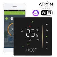Терморегулятор ATOM Alpha Wi-Fi черный