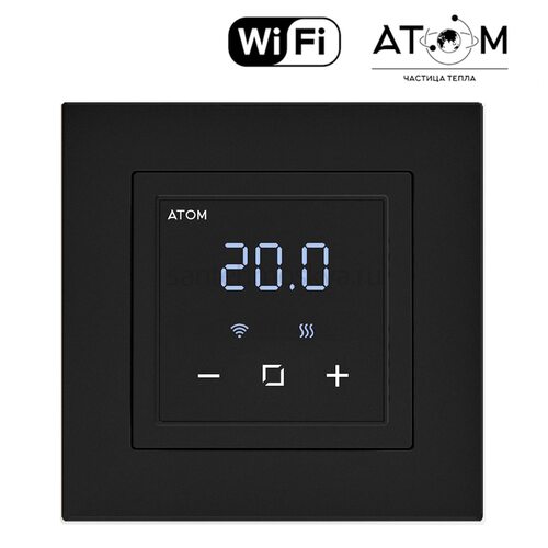 Терморегулятор ATOM Delta WiFi черный