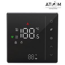 Терморегулятор ATOM Alpha ECO Light черный