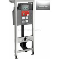 Система инсталляции для унитазов Rehau Mepa с кнопкой смыва Orbit хром