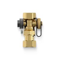 Клапан для подключения расширительного бака Flamco AstroControl 3/4" с дренажем, A28920