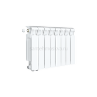 Радиатор биметаллический Mon. 350 Ventil VL - 8 секций c нижним левым подключением Радиатор биметаллический Mon. 350 Ventil VL - 8 секций c нижним левым подключением