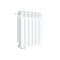 Радиатор биметаллический Mon. 500 Ventil VL - 6 секций c нижним левым подключением