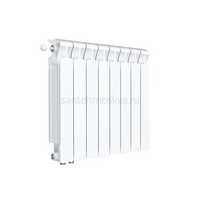 Радиатор биметаллический Mon. 500 Ventil VL - 8 секций c нижним левым подключением Радиатор биметаллический Mon. 500 Ventil VL - 8 секций c нижним левым подключением