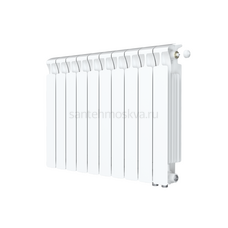 Радиатор биметаллический Mon. 500 Ventil VR - 12 секций c нижним правым подключением Радиатор биметаллический Mon. 500 Ventil VR - 12 секций c нижним правым подключением