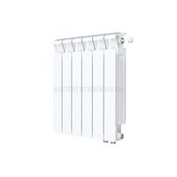 Радиатор биметаллический Mon. 500 Ventil VR - 6 секций c нижним правым подключением Радиатор биметаллический Mon. 500 Ventil VR - 6 секций c нижним правым подключением