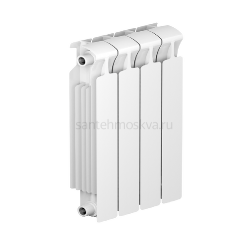 Радиатор биметаллический Mon. 500 - 4 секции c боковым подключением