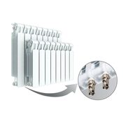 Радиаторы отопления Mon. Ventil 350 с нижним подключением