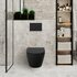 Унитаз подвесной BelBagno Colorato, матовый черный BB062CHR-MB