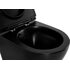Унитаз подвесной BelBagno Colorato, матовый черный BB062CHR-MB