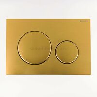 Смывная клавиша Geberit Sigma 20 золотой брашированный Смывная клавиша Geberit Sigma 20 золотой брашированный