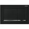 Смывная клавиша Geberit Sigma 30 115.883. 14.1 черный матовый /хром