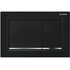 Смывная клавиша Geberit Sigma 30 115.883.14.1 черный матовый/хром