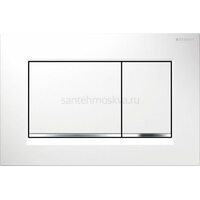 Смывная клавиша Geberit Sigma 30 115.883. KJ.1 белый/глянцевый хром