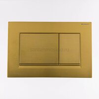 Смывная клавиша Geberit Sigma 30 115.883. GN.1 золотой брашированный