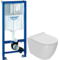 Инсталляция Grohe Rapid SL 38772001, 3 в 1 с кнопкой смыва + унитаз TCEE premium Milana Vortex