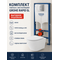 Инсталляция Grohe Rapid SL 38772001, 3 в 1 с кнопкой смыва + унитаз Belbagno UNO BB3105CHR/SC (Грое) Инсталляция Grohe Rapid SL 38772001, 3 в 1 с кнопкой смыва + унитаз Belbagno UNO BB3105CHR/SC (Грое)