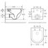 Инсталляция base K440407 + унитаз BelBagno UNO BB3105CHR/SC, безободковый