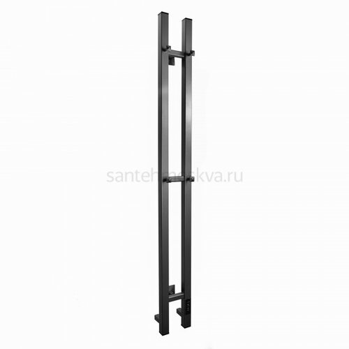 Полотенцесушитель электрический Comfysan Alto-K EC-2 120/10, оружейная сталь
