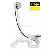 Обвязка для ванны полуавтомат L280mm Viega 285357 (cлив-перелив)