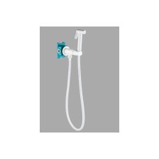 Гигиенический душ AGATA AL-877-06 белый, с прогрессивным смесителем Гл000025091
