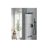 Marita Встраиваемый душевой комплект со смесителем 3 режима TVZ-8833 Чёрный