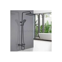 GaLaxy Чёрный матовый. Душевая система с термостатом SDI-1801