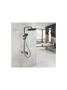 Ares Душевая стойка со смесителем ALS-615-10 Черная