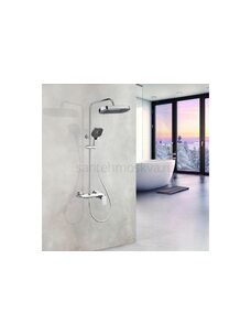 Ares Душевая стойка со смесителем ALS-615-12 Хром