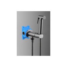 Гигиенический душ AGATA AL-877-02 оружейная сталь, с прогрессивным смесителем Гигиенический душ AGATA AL-877-02 оружейная сталь, с прогрессивным смесителем