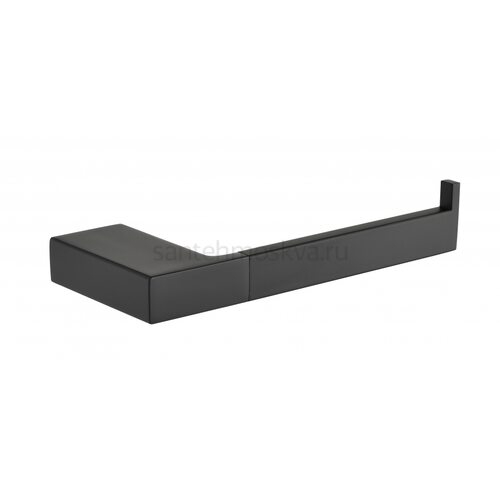 Бумагодержатель без крышки Grocenberg AC0024 (Черный матовый)