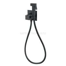 Гигиенический душ со смесителем GROCENBERG GB008BL с термостатом Черный матовый Гигиенический душ со смесителем GROCENBERG GB008BL с термостатом Черный матовый
