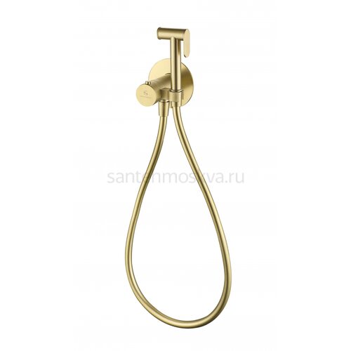 Гигиенический душ со смесителем GROCENBERG GB009MG с термостатом Матовое золото