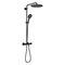Душевая система с термостатом для душа Grohe Rainshower SmartActive 310, 22119KF0 [фантомный чёрный] фантомный чёрный