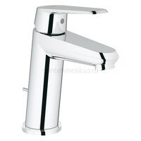 Смеситель для раковины GROHE Eurodisc Cosmopolitan с донным клапаном, S-size, хром 23049002