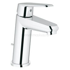 Смеситель для раковины GROHE Eurodisc Cosmopolitan с донным клапаном, S-size, хром 23049002