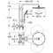 Душевая система GROHE Euphoria System 310 с термостатом для душа, суперсталь 26075DC0