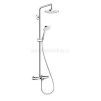 Душевая система Hansgrohe Croma Select E 27352400 белый / хром Душевая система Hansgrohe Croma Select E 27352400 белый / хром