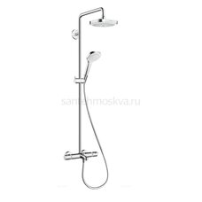 Душевая система Hansgrohe Croma Select E 27352400 белый / хром