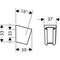 Держатель ручного душа Hansgrohe Porter S 28331000 хром