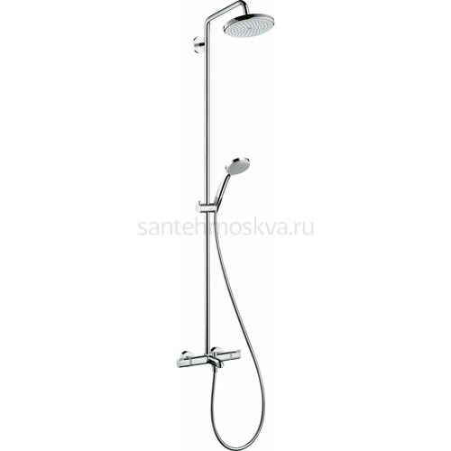 Душевая стойка Hansgrohe Croma 220 Showerpipe 27223000 с термостатом