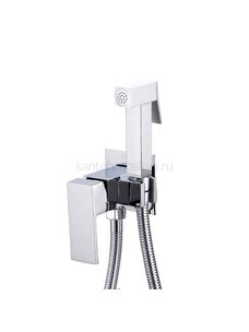 Смеситель встраиваемый с гигиеническим душем Hansen HL62206 хром