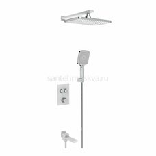 Душевая система скрытого монтажа VIEIR V25006-3F белый матовый Душевая система скрытого монтажа VIEIR V25006-3F белый матовый